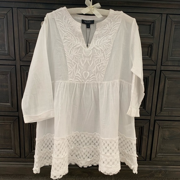 Cotton Top/Coverup Size M - Picture 1 of 4